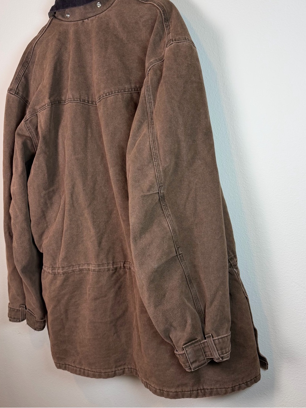 Vintage Carhartt Chore Jacket Men XXL Tall Rancher Coat Blanket Lined C52 CHT - Picture 9 of 10